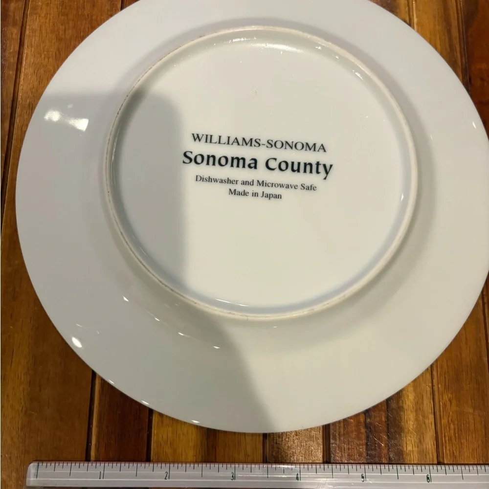 Williams-Sonoma Sonoma County Salad Plate Made in Japan 8 1/4